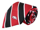 Arkansas Razorbacks Tie, Pocket Square & Cufflinks Box Set - NCAA