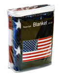 United States Flag Fleece Blanket - 50