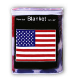 United States Flag Fleece Blanket - 50