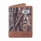 South Carolina Gamecocks Trifold Realtree Max-5 Camo & Leather Wallet - NCAA