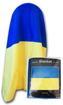 Ukraine Flag Fleece Blanket - 50