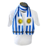 Uruguay Flag Print Scarf