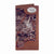 West Virginia Mountaineers Realtree Max-5 Camo & Leather Roper Wallet - NCAA