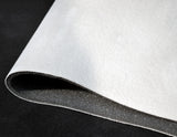 White Microsuede Foam Backed Headliner Fabric - 5-Star Fabrics