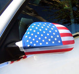 Car Mirror Covers - U.S. American Flag