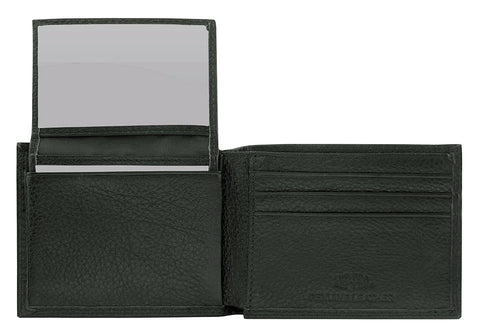 Georgia Bulldogs Pebble Grain Leather Bifold Concho Wallet - NCAA