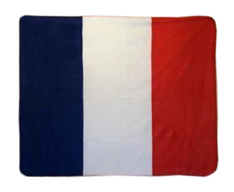 France Flag Fleece Blanket - 50