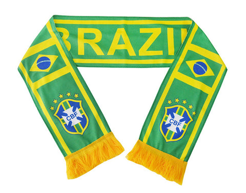 Brazil National Team Soccer Scarf