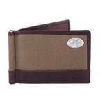 Clemson Tigers Waxed Canvas Razor Concho Wallet - NCAA