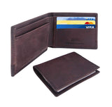 Georgia Bulldogs Canvas & Leather Bifold Concho Wallet - NCAA
