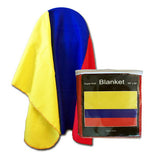 Colombia Flag Fleece Blanket - 50
