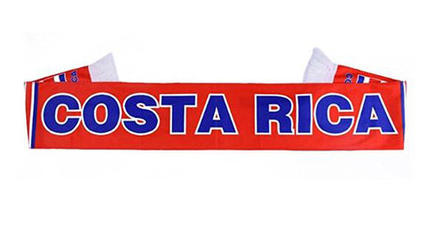 Costa Rica National Team Soccer Scarf (Alternate)