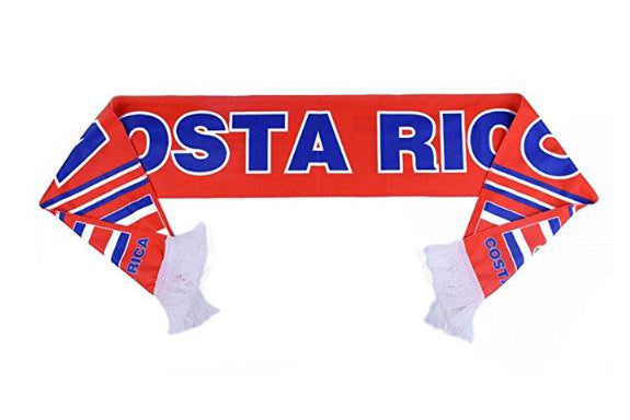 Costa Rica National Team Soccer Scarf (Alternate)
