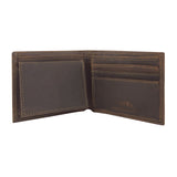 Alabama Crimson Tide Elephant Crazyhorse Leather Bifold Concho Wallet - NCAA