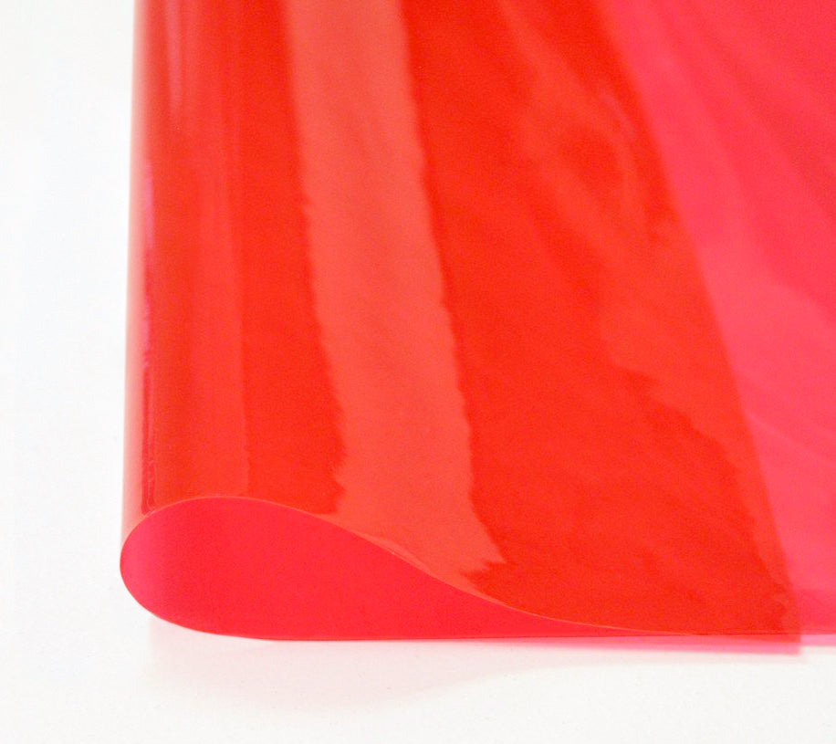 Crimson Dark Red Tinted Vinyl 10-Gauge Multipurpose Fabric - 5-Star Fabrics
