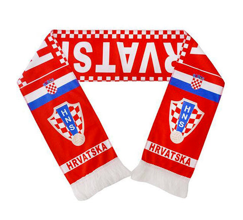 Croatia National Team Soccer Scarf