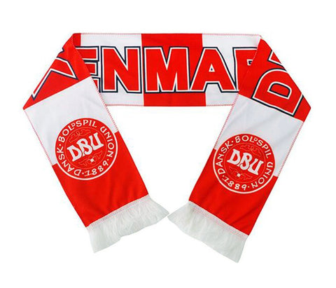 Denmark National Team Soccer Scarf
