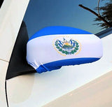 Car Mirror Covers - El Salvadorian Flag