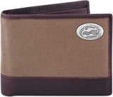 Florida Gators Canvas & Leather Bifold Concho Wallet - NCAA