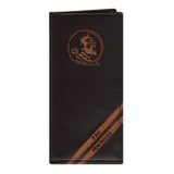 Florida State Seminoles Debossed Pull-Up Leather Roper Wallet - NCAA