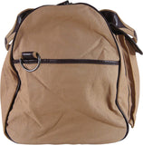 Florida State Seminoles Zep-Pro Men's Khaki Canvas Duffel Bag - NCAA