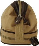 Florida State Seminoles Zep-Pro Men's Khaki Canvas Toiletry Bag - NCAA