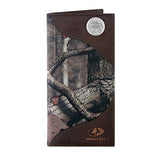 Georgia Bulldogs Mossy Oak Nylon and Leather Roper Concho Wallet - NCAA