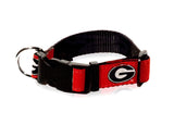 Georgia Bulldogs Ribbon Dog Collar - NCAA