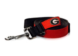 Georgia Bulldogs Ribbon Dog Leash - NCAA