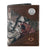 Georgia Bulldogs Mossy Oak Nylon and Leather Trifold Concho Wallet - NCAA