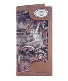 Georgia Bulldogs Realtree Max-5 Camo & Leather Roper Wallet - NCAA