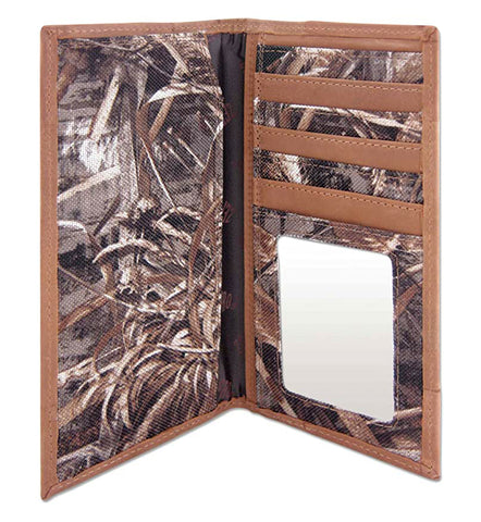 Tennessee Volunteers Realtree Max-5 Camo & Leather Roper Wallet w/ Concho - NCAA