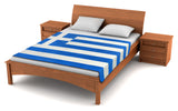 Greece Flag Fleece Blanket 80