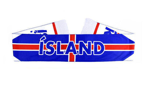 Iceland National Team Soccer Scarf (Alternate)