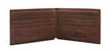 Auburn Tigers Crazyhorse Leather Bifold Concho Wallet - NCAA