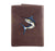 Zep-Pro Action Marlin Crazy Horse Embroidered Leather Trifold Wallet