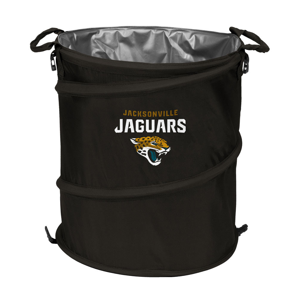 Jacksonville Jaguars 3-in-1 Collapsible Cooler, Trash Can or Laundry Hamper - NFL