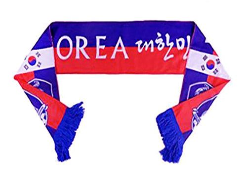 South Korea National Team Soccer Scarf (Alternate) - FIFA