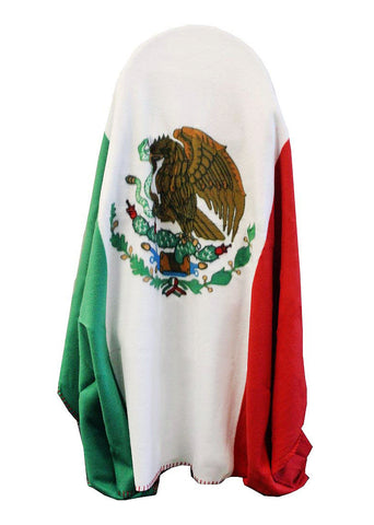 Mexico Flag Fleece Blanket - 50