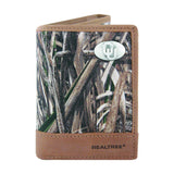 Oklahoma Sooners Trifold Realtree Max-5 Camo & Leather Wallet - NCAA