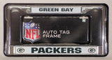 Green Bay Packers Chrome License Plate Frame - NFL