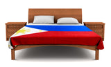 Philippines Flag Fleece Blanket 80