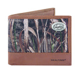 Florida Gators Realtree Max-5 Camo & Leather Bifold Concho Wallet - NCAA