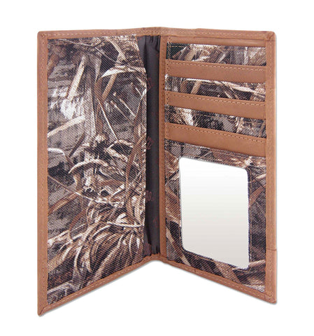 South Carolina Gamecocks Realtree Max-5 Camo & Leather Roper Wallet w/ Concho - NCAA