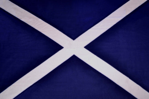 Scotland St Andrew's Cross Flag Fleece Blanket - 50