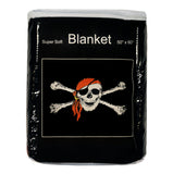 Skull and Crossbones Fleece Blanket - 50