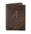 Alabama Crimson Tide Debossed Leather Trifold Wallet - NCAA