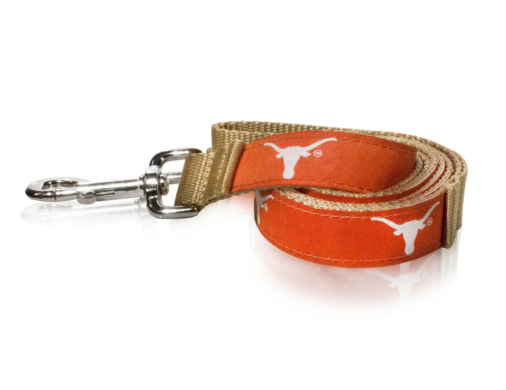 Texas Longhorns Ribbon Dog Leash - NCAA