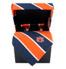 Auburn Tigers Tie, Pocket Square & Cufflinks Box Set