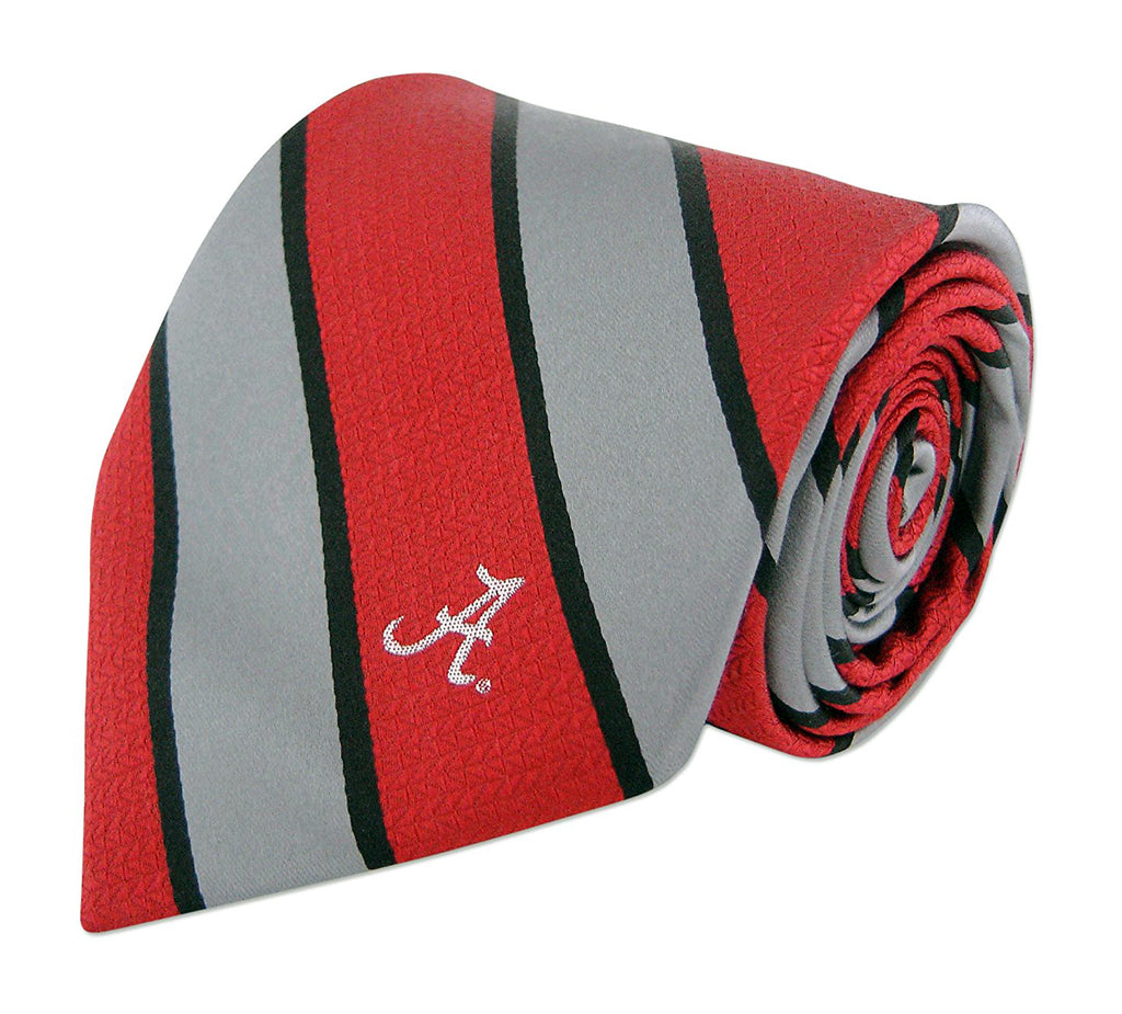 Alabama Crimson Tide Repp Stripe Necktie - NCAA